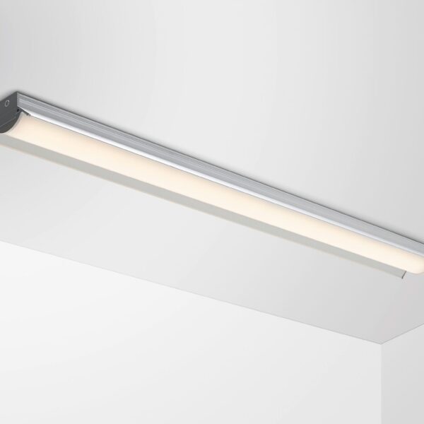 HANSA Deckenleuchte 36 W/2800 Lumen 41-5010.700 LED Alu Connect, silber