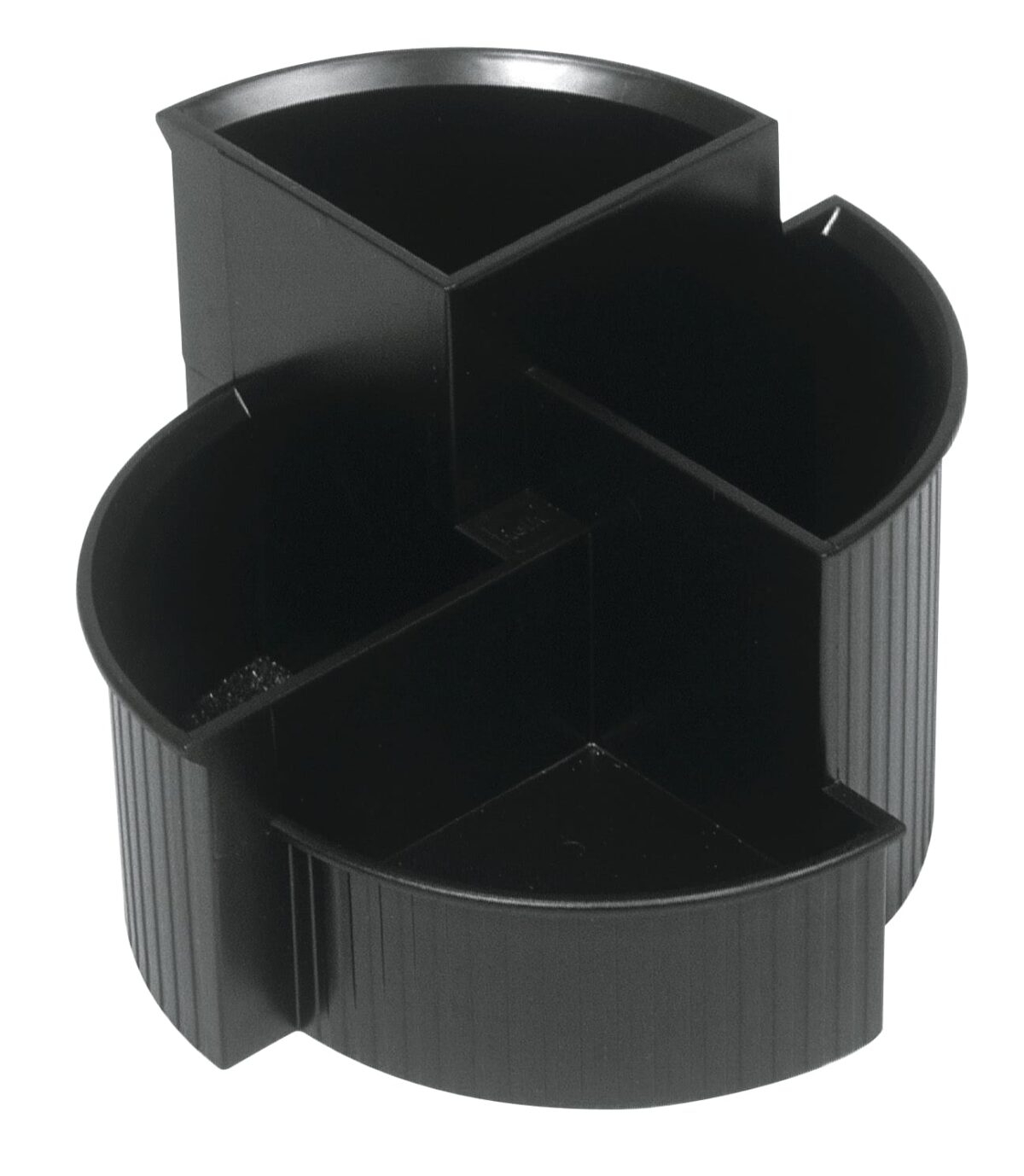 HELIT Stifteköcher H6390695 4 Fächer 14x10x14cm PP sz. – Hochwertig & günstig bei ShopDeca