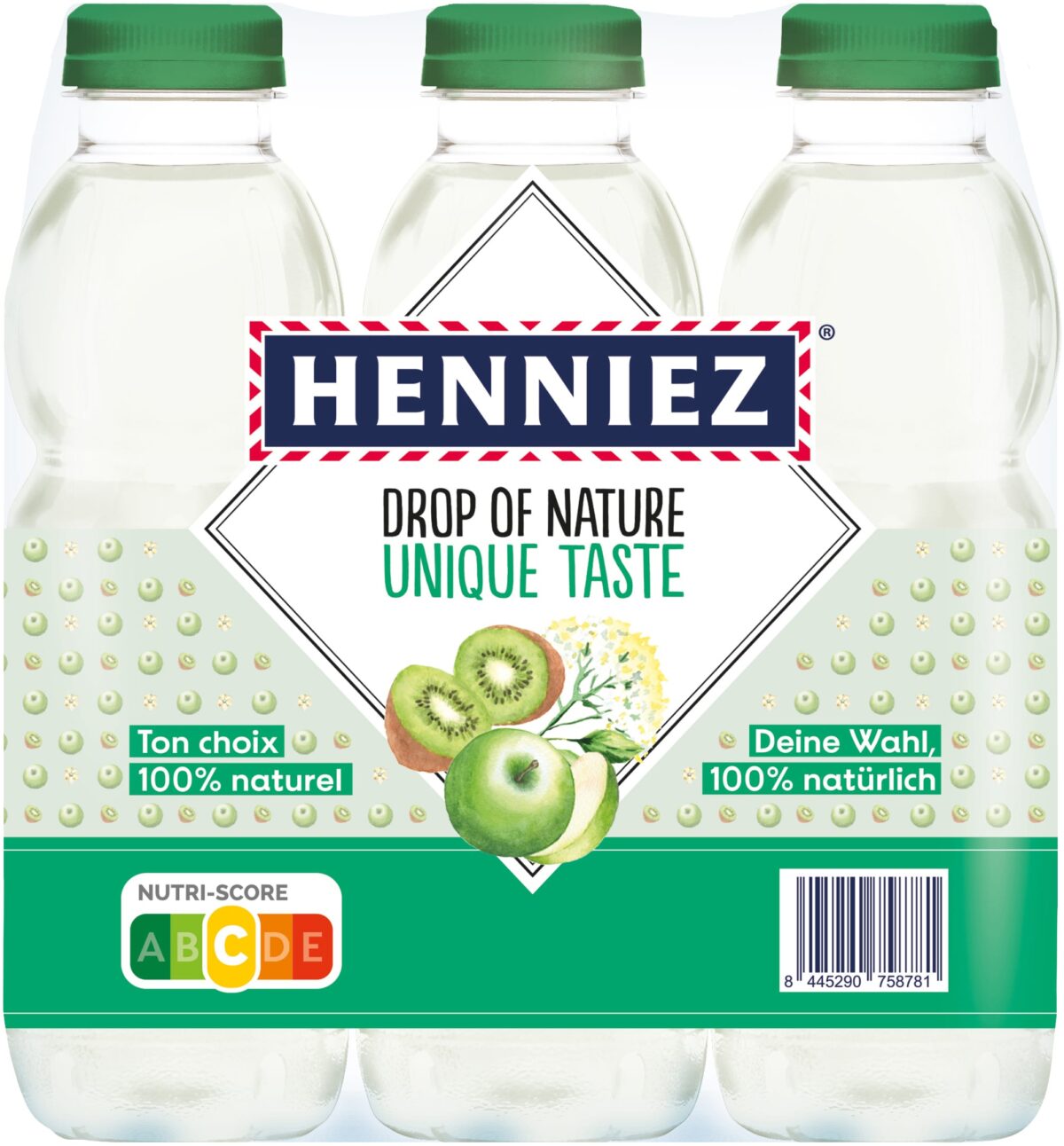 HENNIEZ Drop of Nature Apfel Pet 649250 50 cl, 6 Stk. – Hochwertig & günstig bei ShopDeca