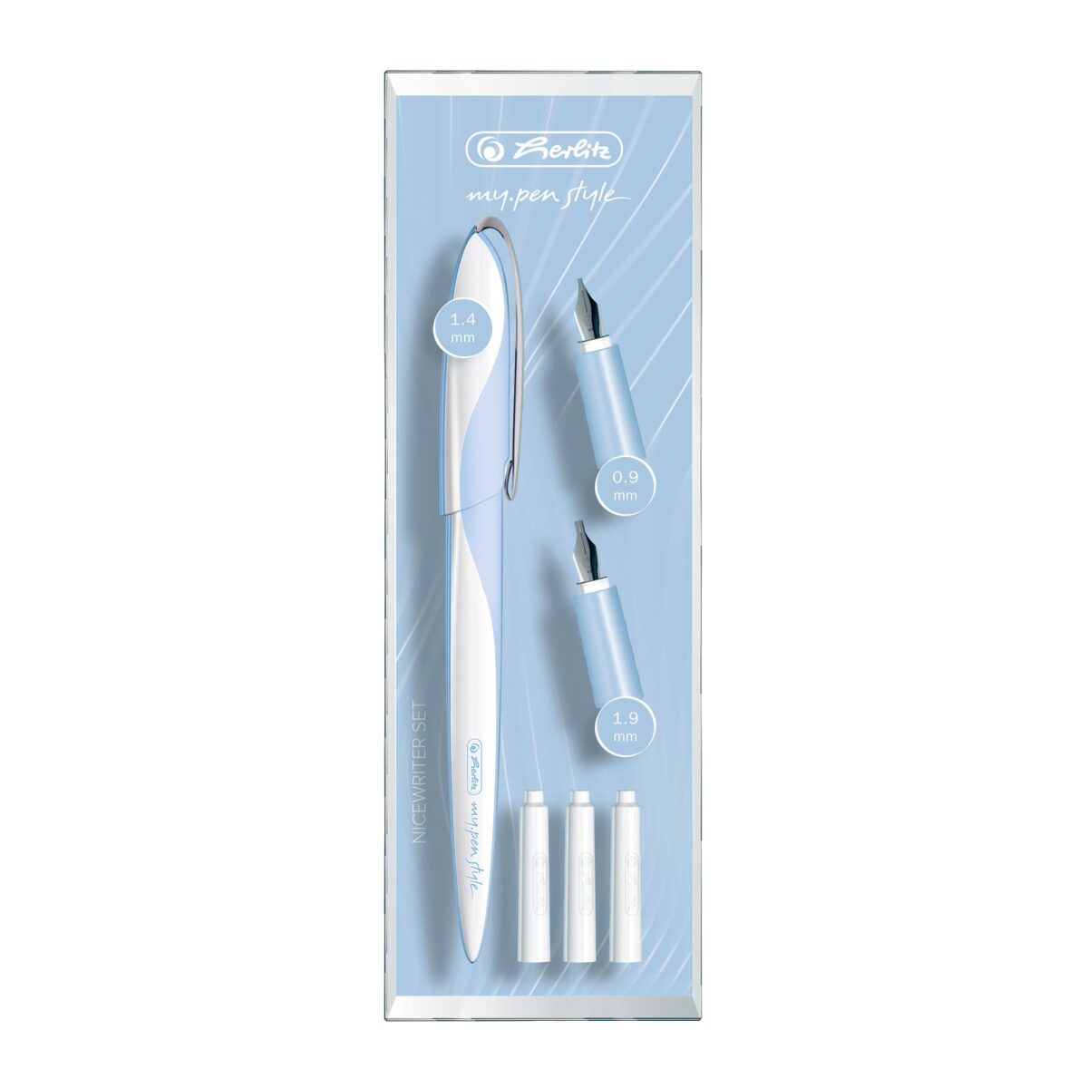HERLITZ my.pen style Nicewriter 11360294 Light blue – Hochwertig & günstig bei ShopDeca