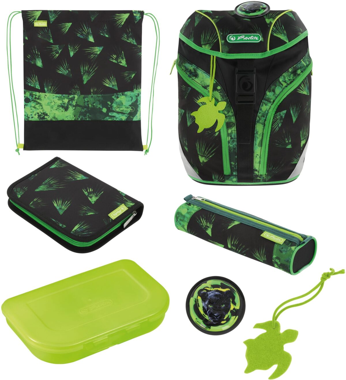 HERLITZ Schulthek-Set SoftLight Plus 50046119 GREENline Explorer – Hochwertig & günstig bei ShopDeca