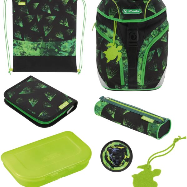 HERLITZ Schulthek-Set SoftLight Plus 50046119 GREENline Explorer