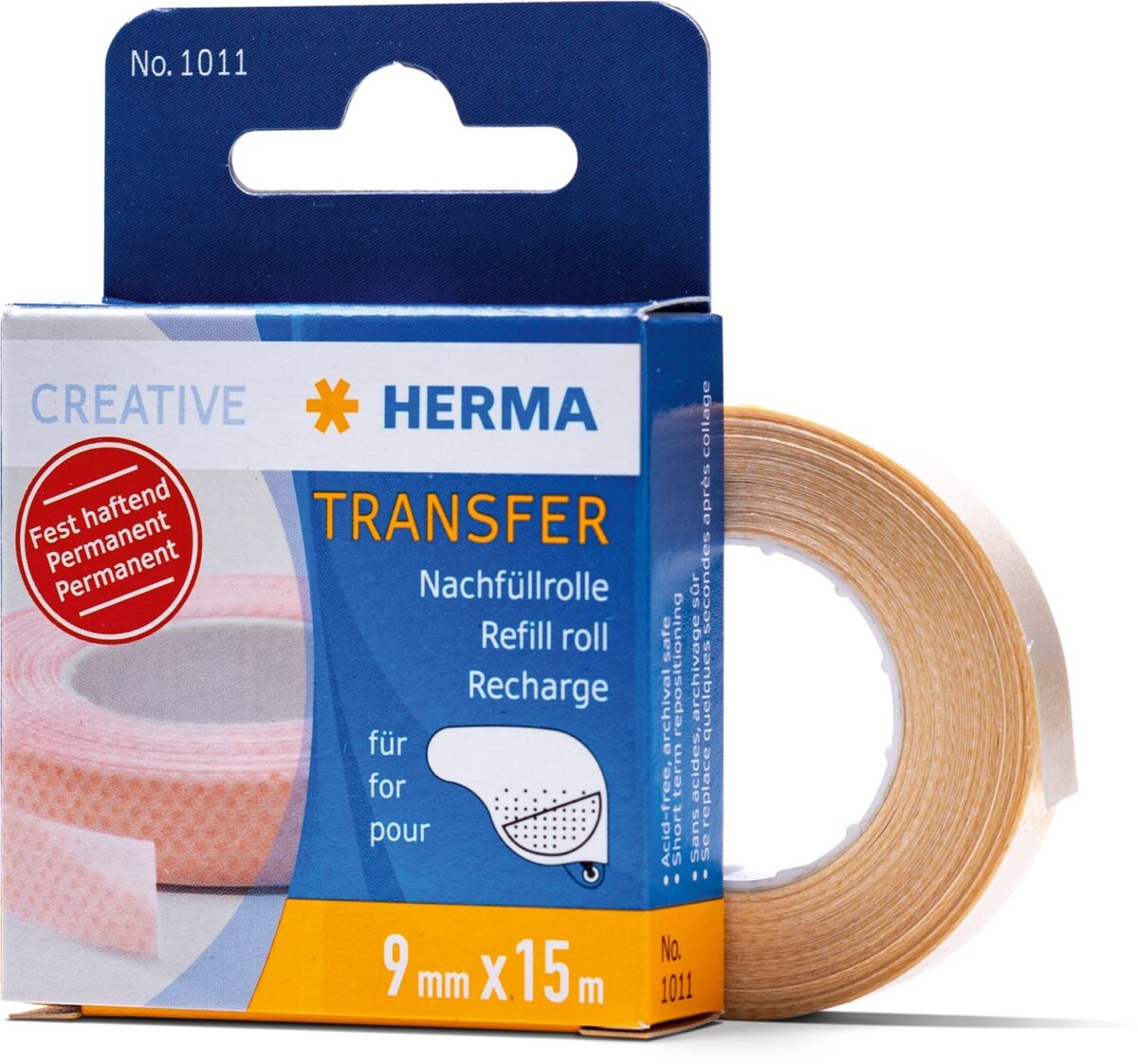 HERMA Transfer-Klebeband 15m 1011 permanent – Hochwertig & günstig bei ShopDeca