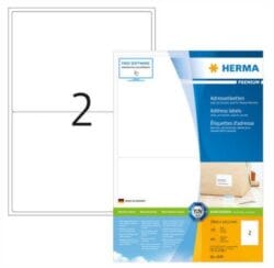 HERMA Adressetiketten 199.6x143.5mm 4249 Premium ws, matt 200St./100Bl.