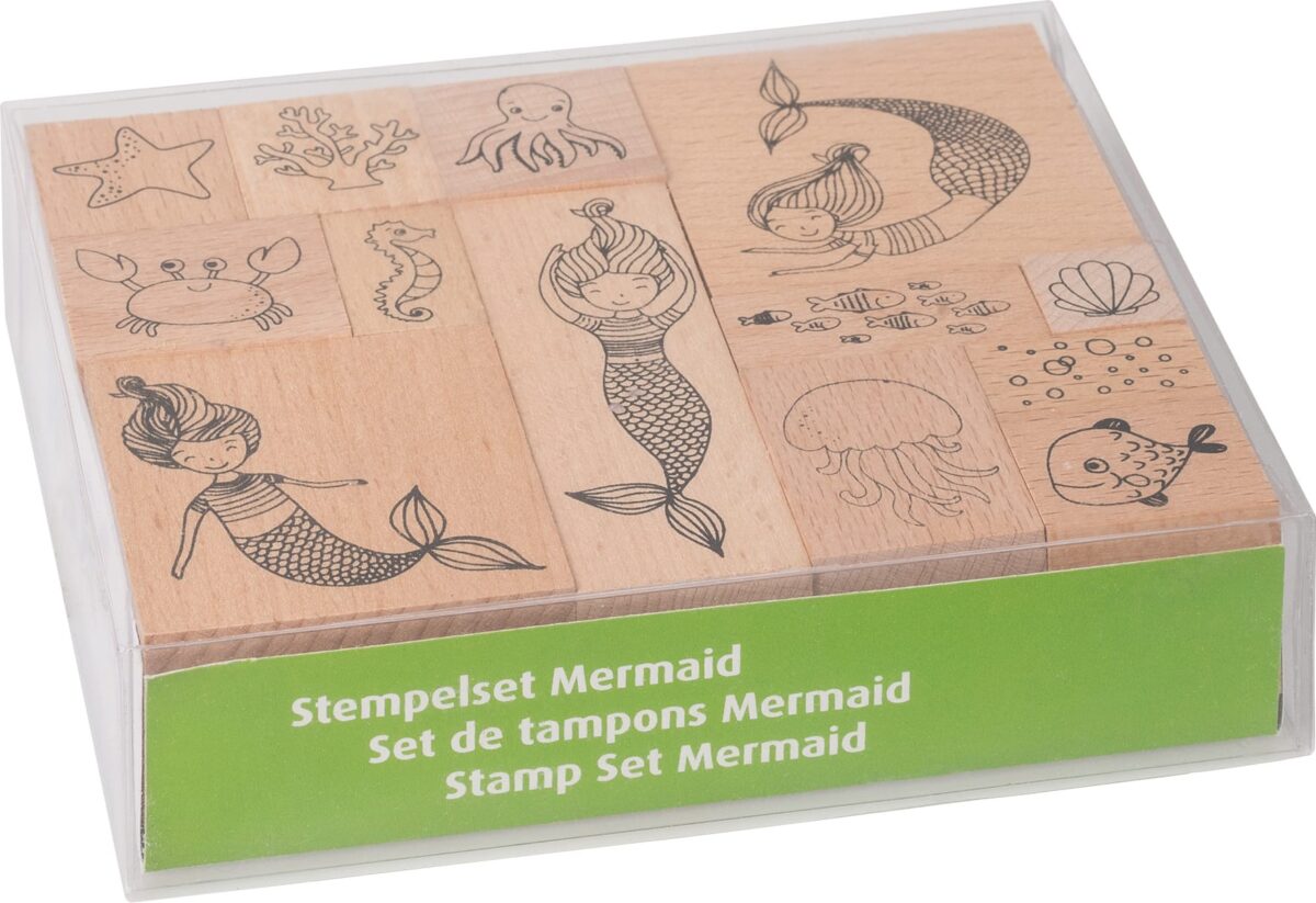 HEYDA Stempel-Set Mermaid 12x10x3cm 204888678 braun 10-teilig – Hochwertig & günstig bei ShopDeca