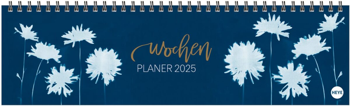 HEYE Wochenplaner Indigo 2025 23450+25 DE 32.5x9.3cm – Hochwertig & günstig bei ShopDeca