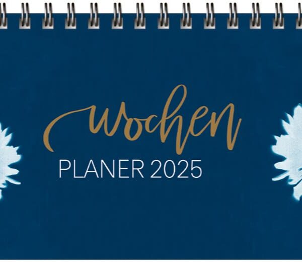 HEYE Wochenplaner Indigo 2025 23450+25 DE 32.5x9.3cm
