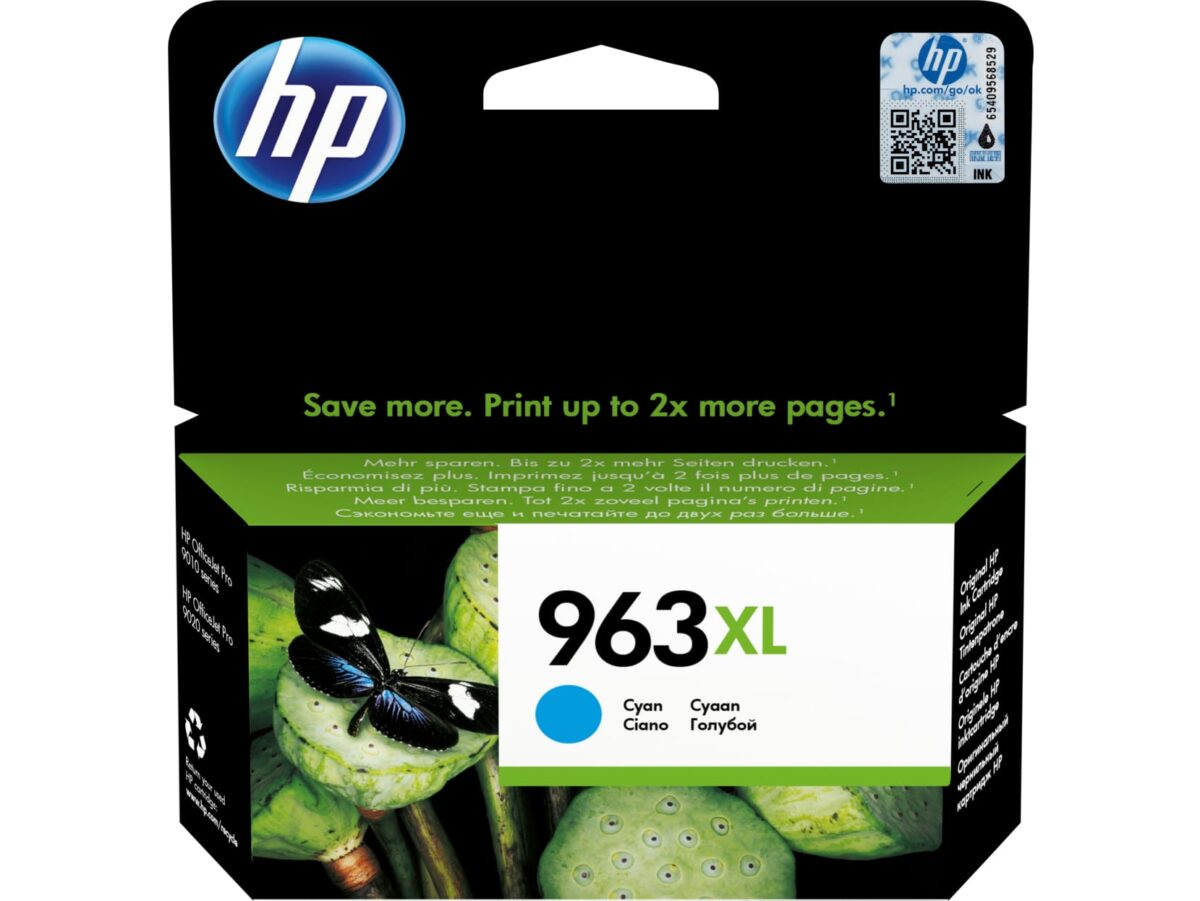 HP Tintenpatrone 963XL cyan 3JA27AE OfficeJet 9010/9020 1600 S. – Hochwertig & günstig bei ShopDeca