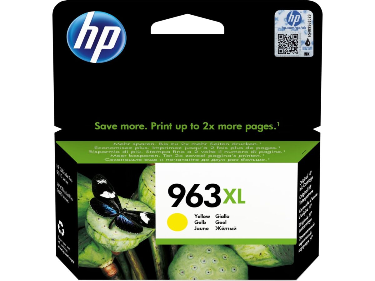 HP Tintenpatrone 963XL yellow 3JA29AE OfficeJet 9010/9020 1600 S. – Hochwertig & günstig bei ShopDeca