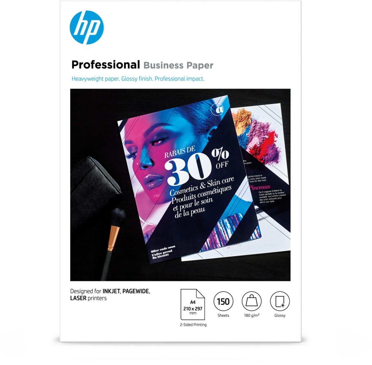 HP Professional FSC Paper A4 3VK91A Multiuse Glossy 180g 150 B. – Hochwertig & günstig bei ShopDeca
