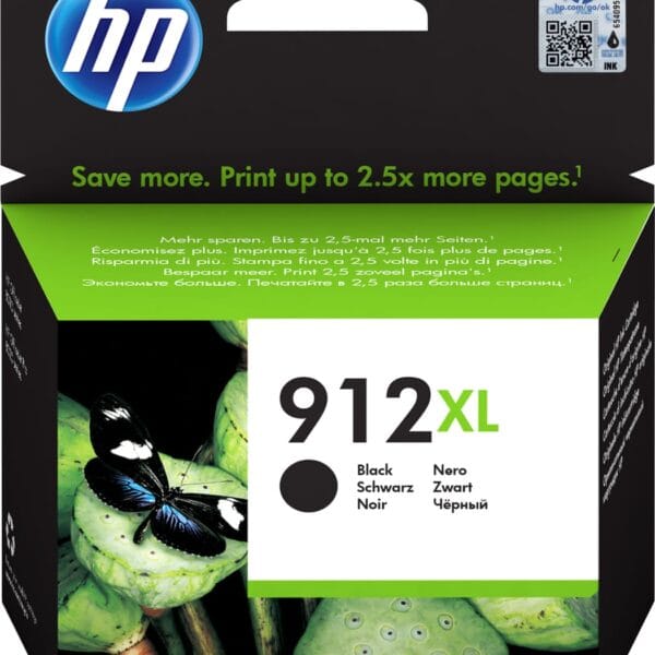 HP Tintenpatrone 912XL schwarz 3YL84AE OfficeJet 8010/8020 825 S.