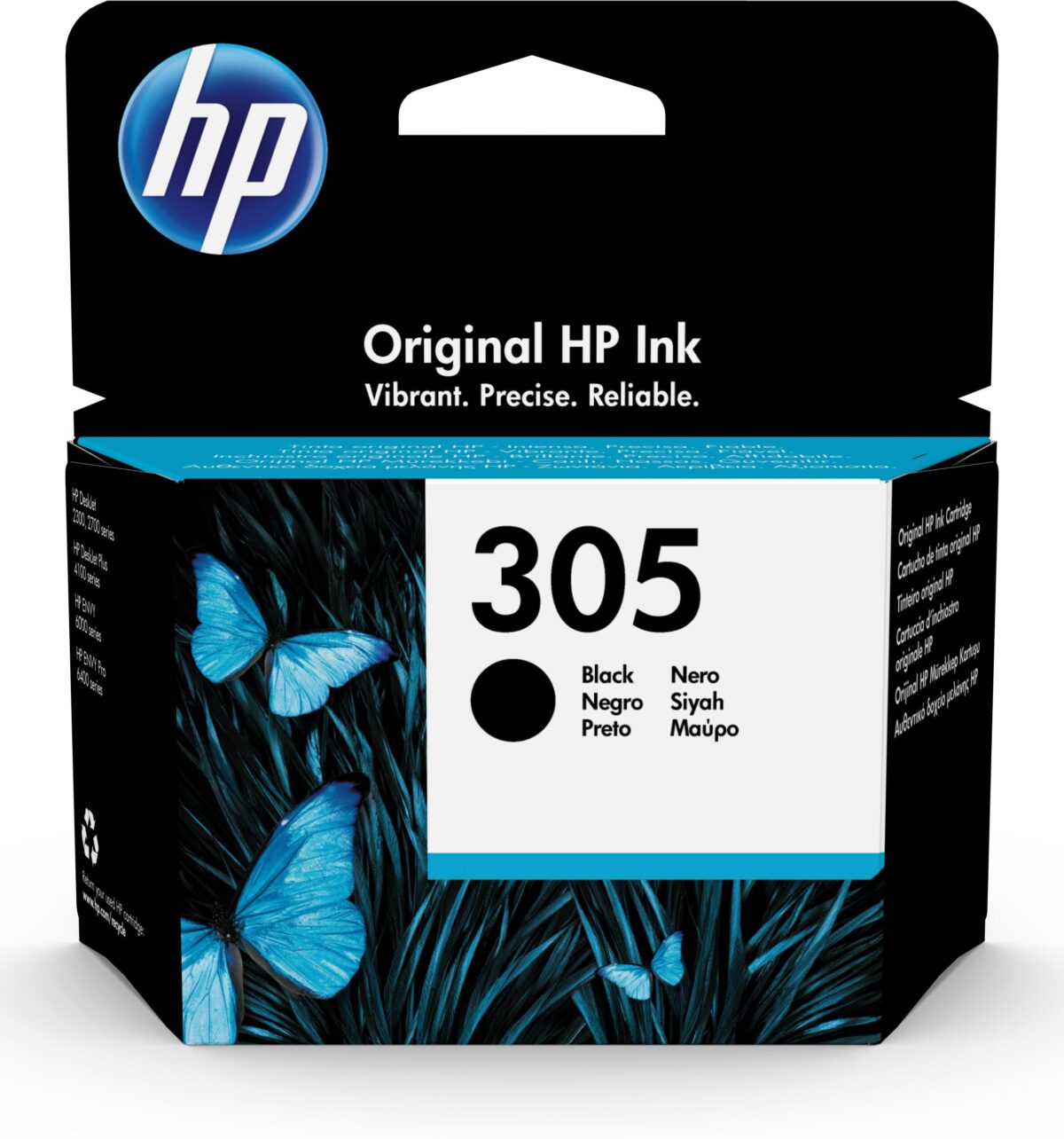 HP Tintenpatrone 305 schwarz 3YM61AE#UUS DeskJet 2300/2700 120 Seiten – Hochwertig & günstig bei ShopDeca