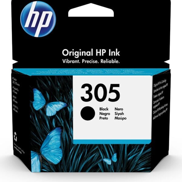 HP Tintenpatrone 305 schwarz 3YM61AE#UUS DeskJet 2300/2700 120 Seiten