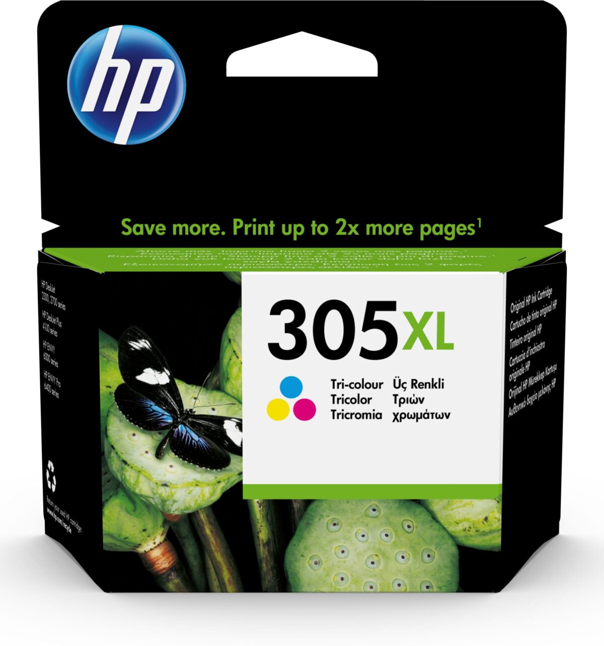 HP Tintenpatrone 305XL color 3YM63AE#UUS DeskJet 2300/2700 200 Seiten – Hochwertig & günstig bei ShopDeca