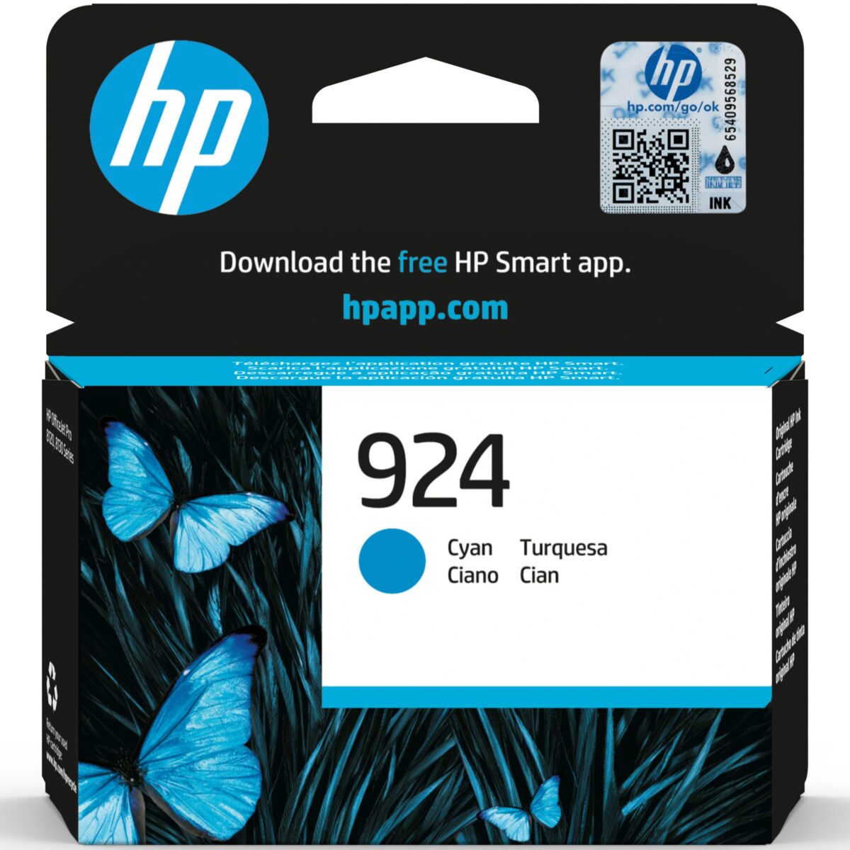 HP Tintenpatrone 924 cyan 4K0U3NE OfficeJet Pro 8120/8130 400 S. – Hochwertig & günstig bei ShopDeca