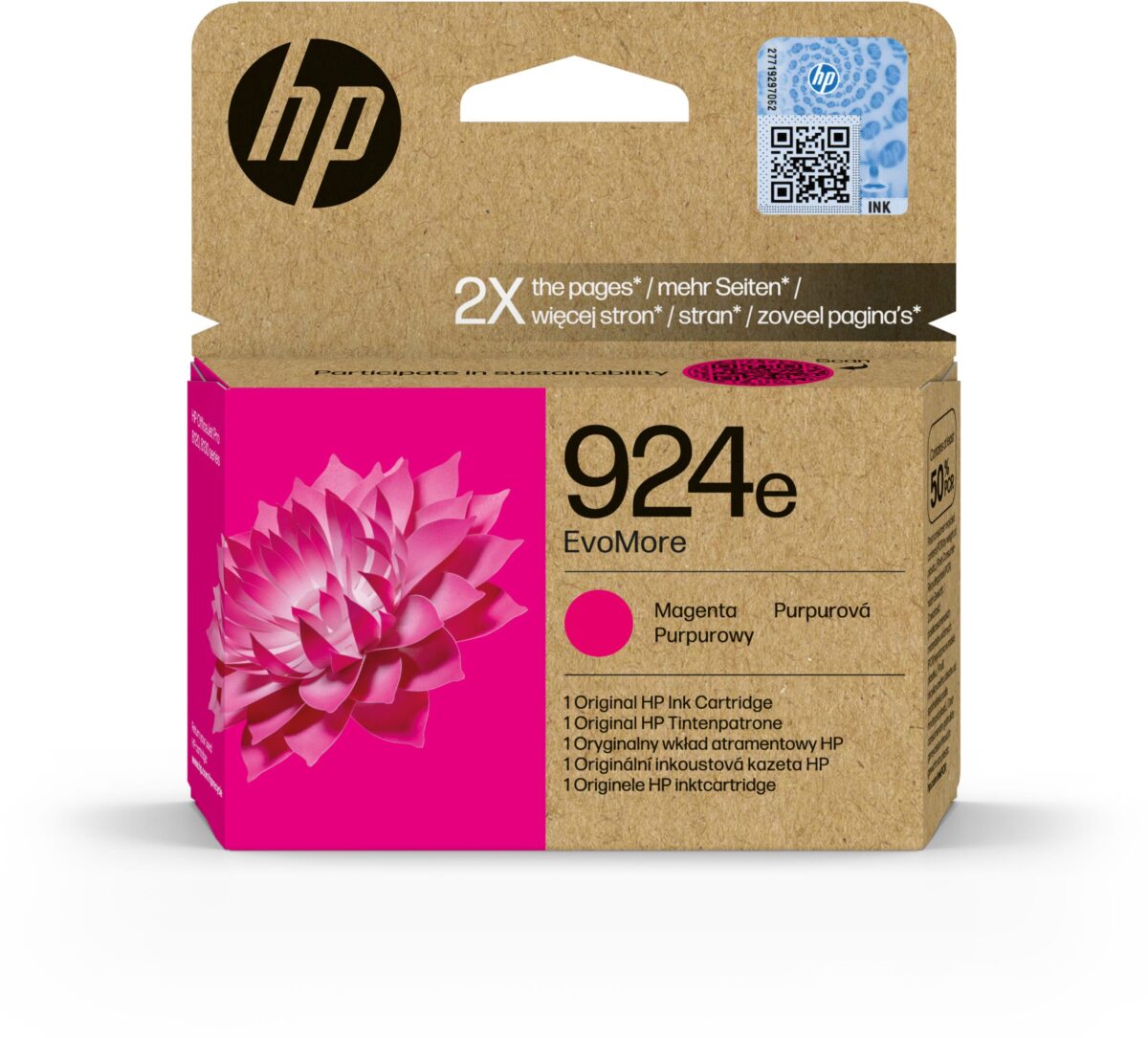 HP Tintenpatrone 924e magenta 4K0U8NE OfficeJet Pro 8120/8130 800 S. – Hochwertig & günstig bei ShopDeca