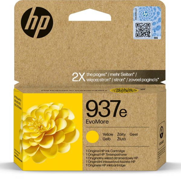 HP Tintenpatrone 937e yellow 4S6W8NE OfficeJet 9110b/9120 1650 S.