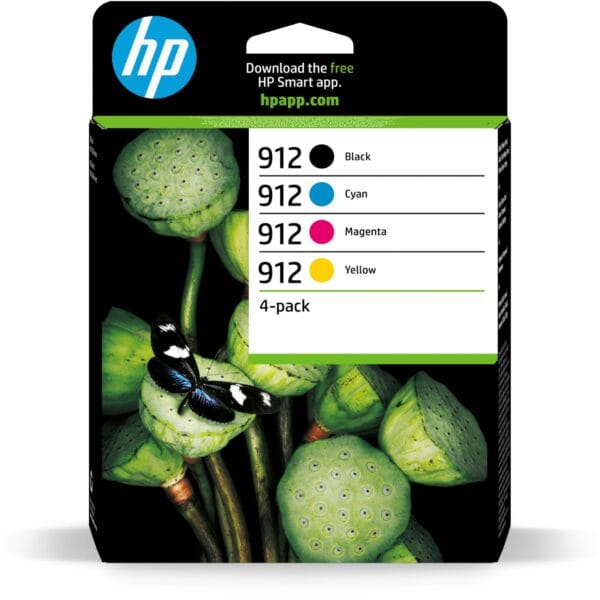 HP Combopack 912 CMYBK 6ZC74AE OfficeJet 8010/8020 300/315 S.