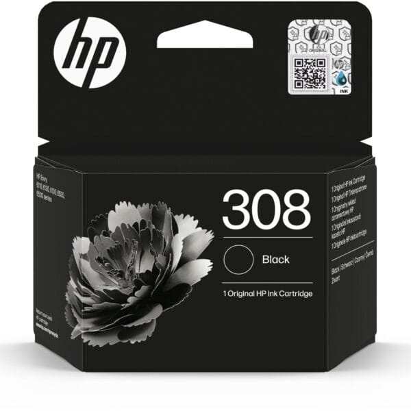 HP Tintenpatrone 308 schwarz 7FP21UE Envy 6122e/6520e 160 Seiten
