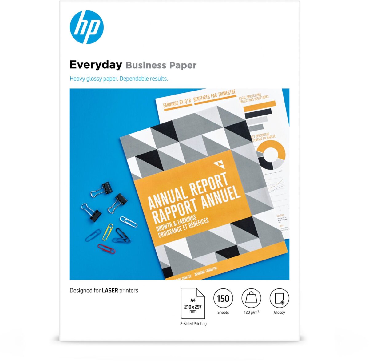 HP Everyday FSC Paper A4 7MV82A Laser Glossy 120g 150 Blatt – Hochwertig & günstig bei ShopDeca