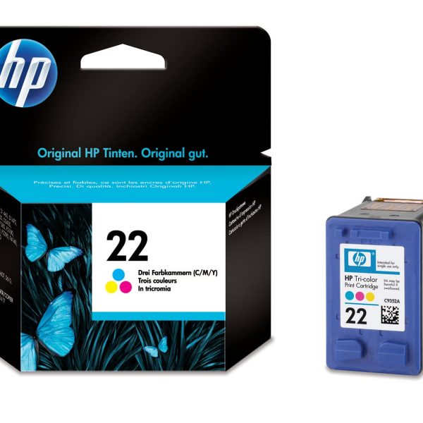 HP Tintenpatrone 22 color C9352AE PSC 1410 165 Seiten