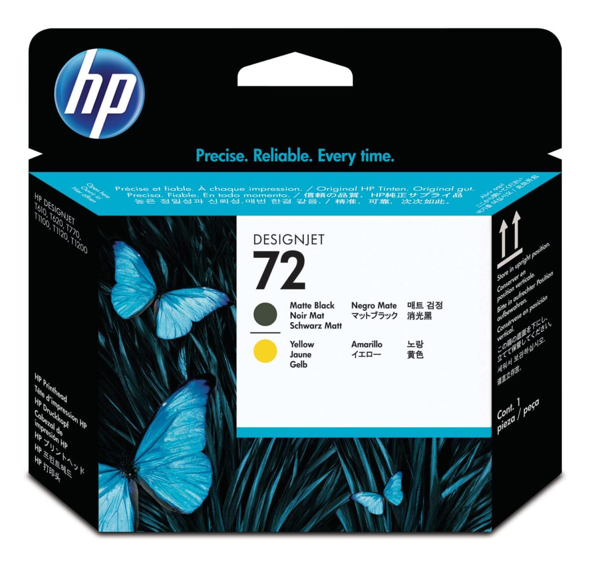 HP Druckkopf 72 schwarz matt/gelb C9384A DesignJet T1100 – Hochwertig & günstig bei ShopDeca