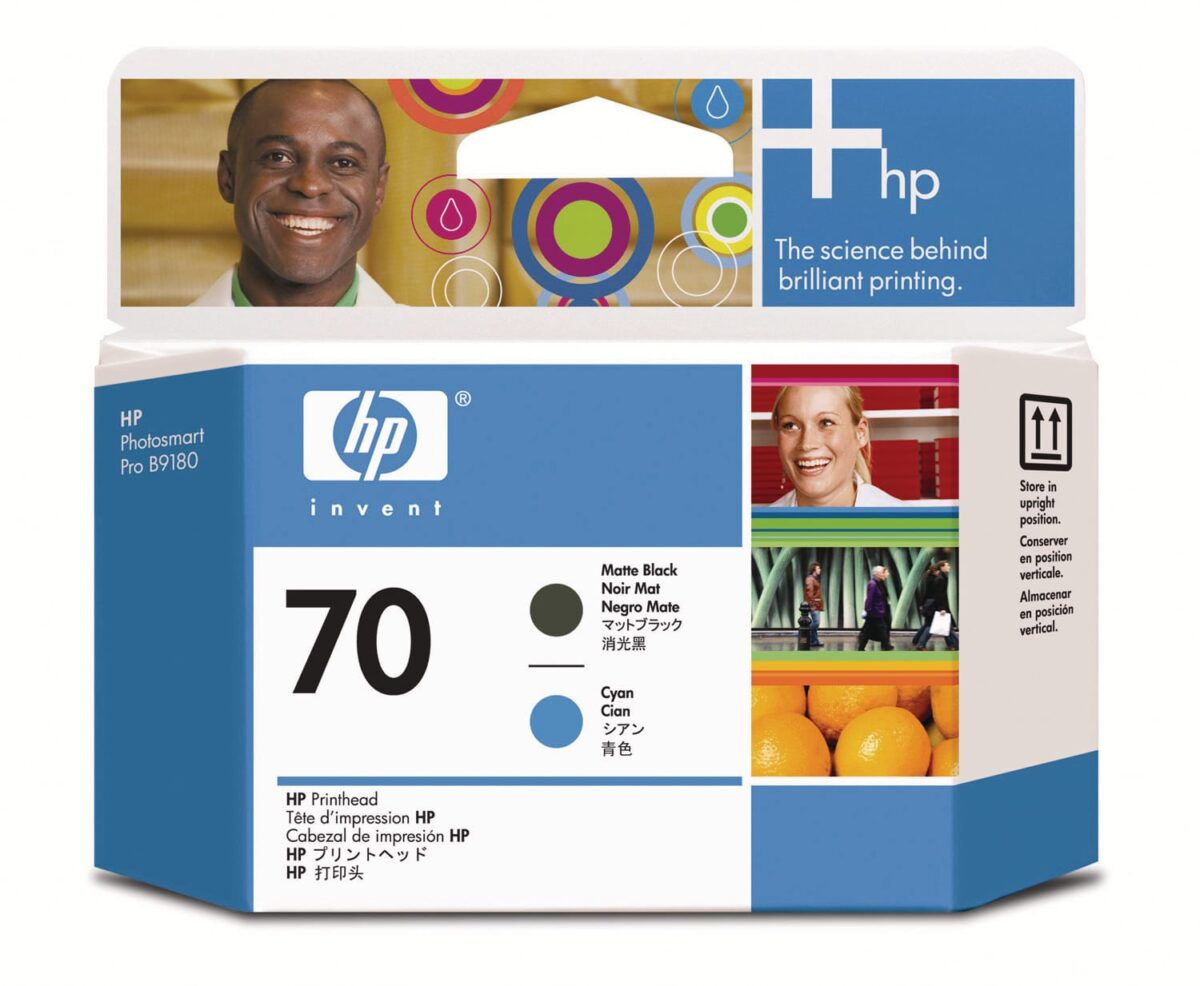 HP Druckkopf 70 matt-schwarz/cyan C9404A DesignJet Z2100 – Hochwertig & günstig bei ShopDeca