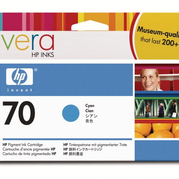 HP Tintenpatrone 70 cyan C9452A DesignJet Z2100 130ml
