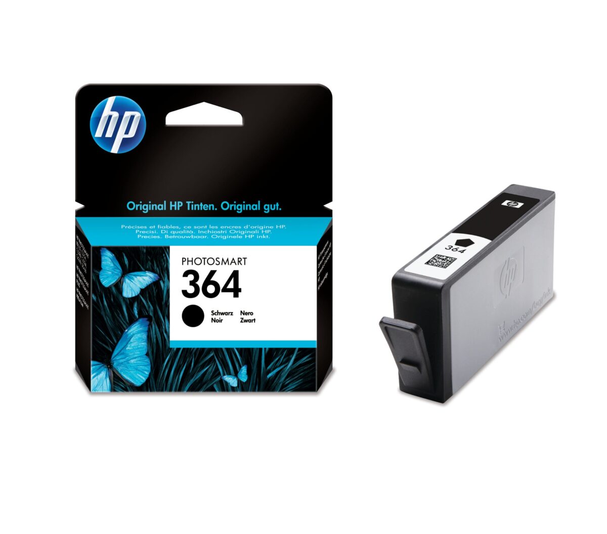 HP Tintenpatrone 364 schwarz CB316EE PhotoSmart D5460 250 Seiten – Hochwertig & günstig bei ShopDeca