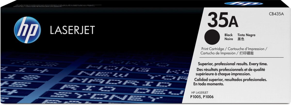 HP Toner-Modul 35A schwarz CB435A LaserJet P1005 1500 Seiten – Hochwertig & günstig bei ShopDeca
