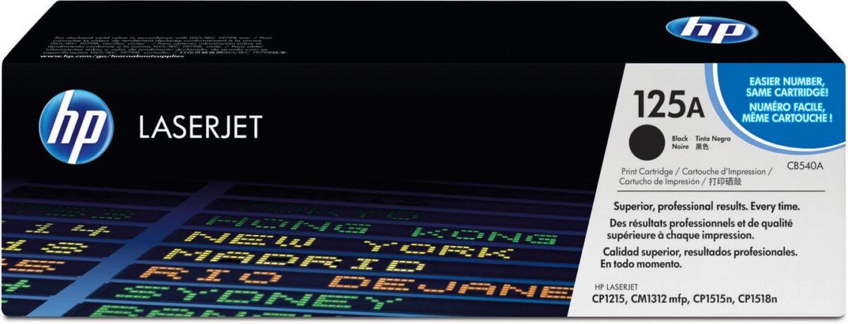 HP Toner-Modul 125A schwarz CB540A Color LJ CP1210 2200 Seiten – Hochwertig & günstig bei ShopDeca