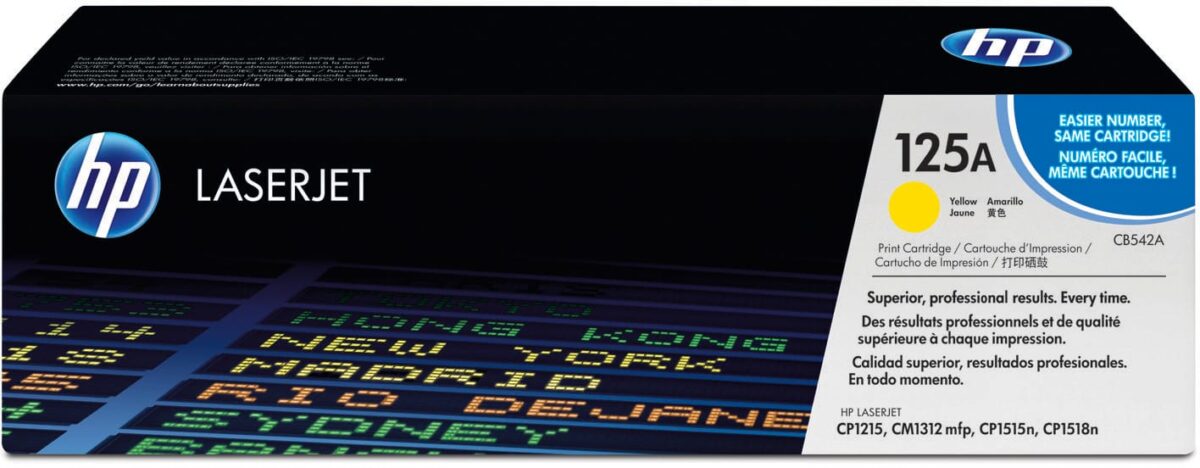 HP Toner-Modul 125A yellow CB542A Color LJ CP 1210 1400 Seiten – Hochwertig & günstig bei ShopDeca