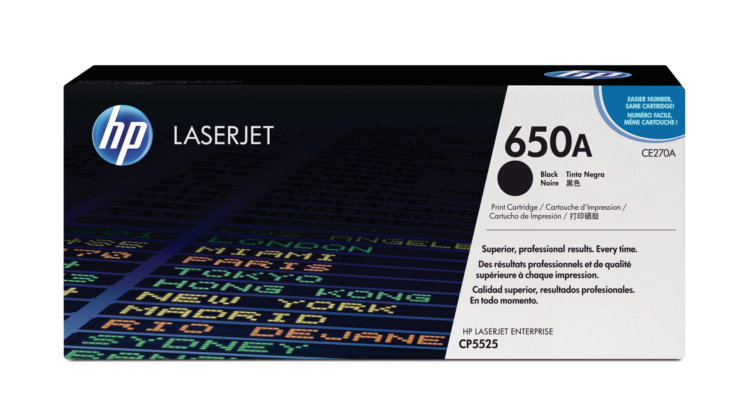 HP-CE270A-0884962161166 HP Toner-Modul 650A schwarz CE270A Color LJ CP5520 13'500 Seiten – Hochwertig & günstig bei ShopDeca