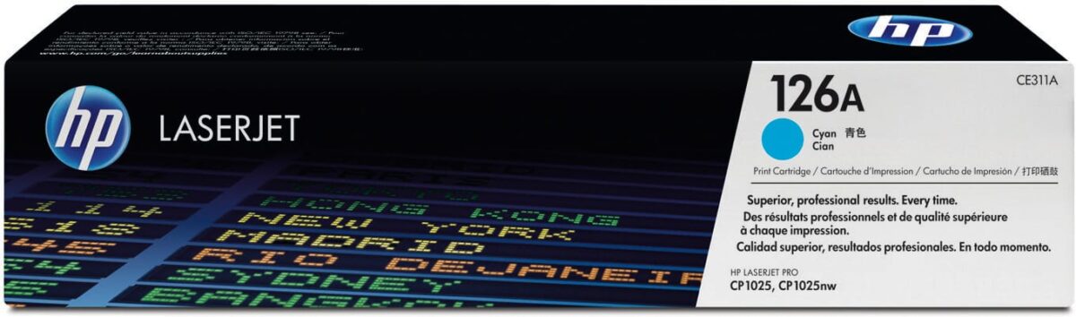 HP Toner-Modul 126A cyan CE311A Color LJ Pro CP1025 1000 S. – Hochwertig & günstig bei ShopDeca