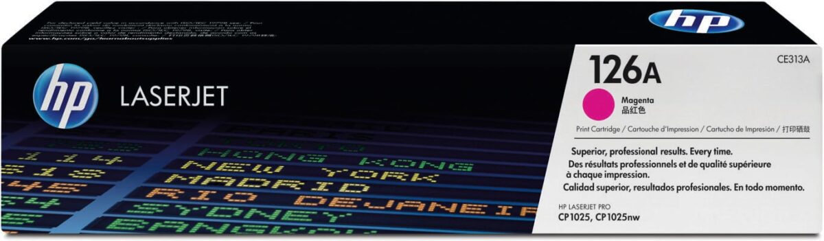 HP Toner-Modul 126A magenta CE313A Color LJ Pro CP1025 1000 S. – Hochwertig & günstig bei ShopDeca