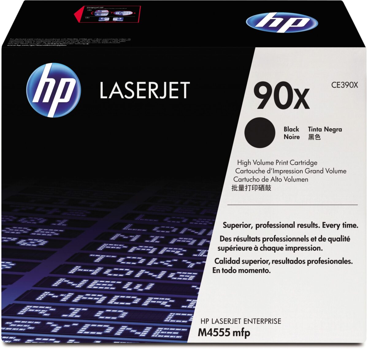 HP Toner-Modul 90X schwarz CE390X LaserJet M4555 24'000 Seiten – Hochwertig & günstig bei ShopDeca