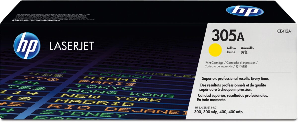 HP Toner-Modul 305A yellow CE412A LJ Pro Color M375 2600 Seiten – Hochwertig & günstig bei ShopDeca