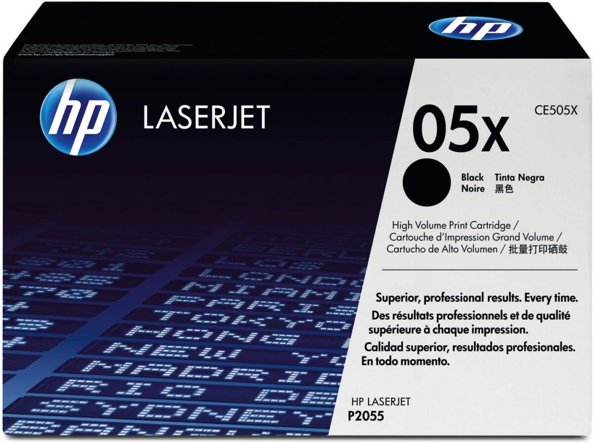 HP Toner-Modul 05X schwarz CE505X LaserJet P2055 6500 Seiten – Hochwertig & günstig bei ShopDeca