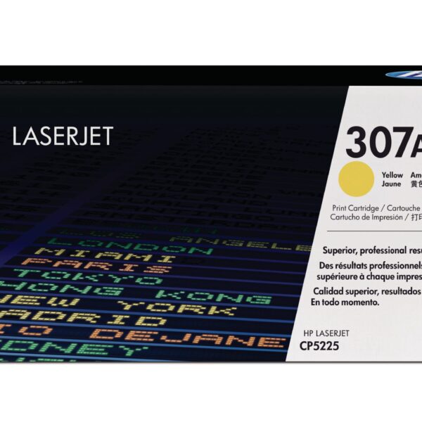 HP Toner-Modul 307A yellow CE742A Color LJ CP5225 7300 Seiten