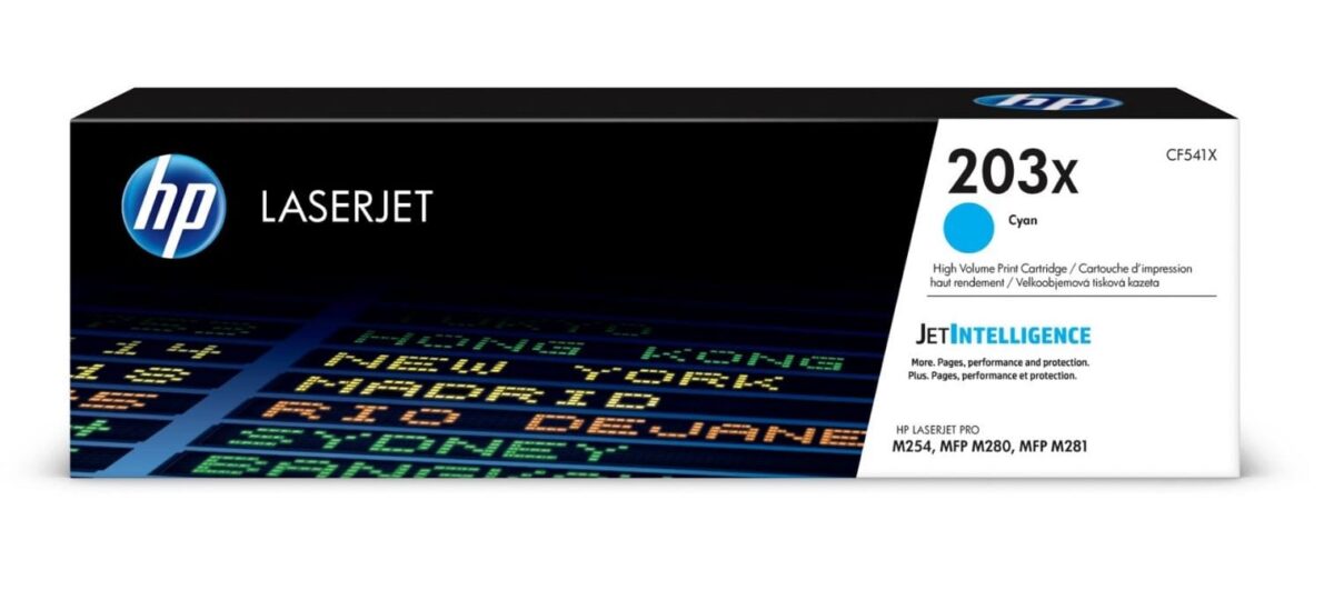HP Toner-Modul 203X cyan CF541X CLJ Pro M254/MFP M280 2500 S. – Hochwertig & günstig bei ShopDeca