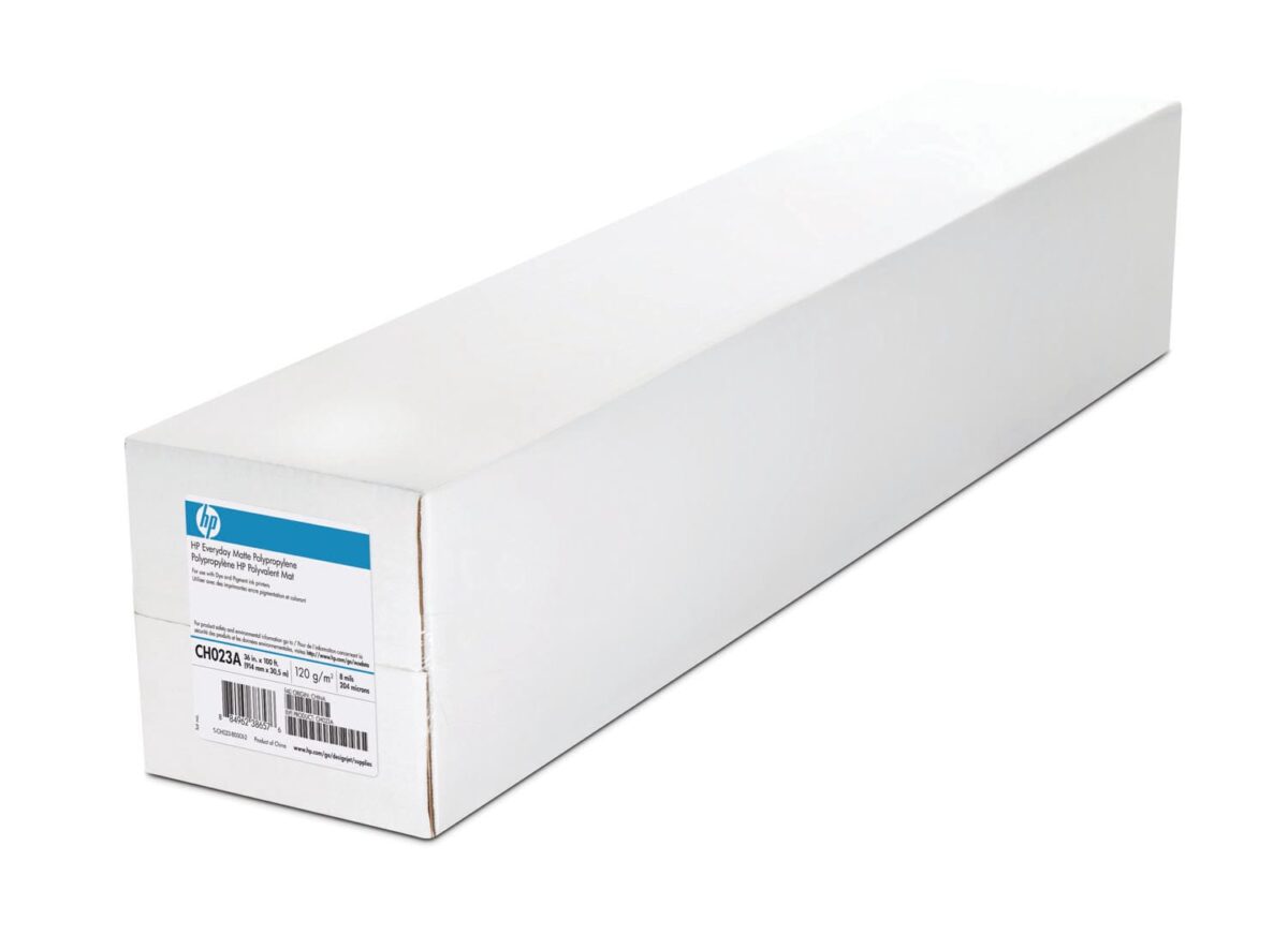HP Everyday Polypropylen matt 31m CH023A DesignJet 2 x 36 Zoll – Hochwertig & günstig bei ShopDeca