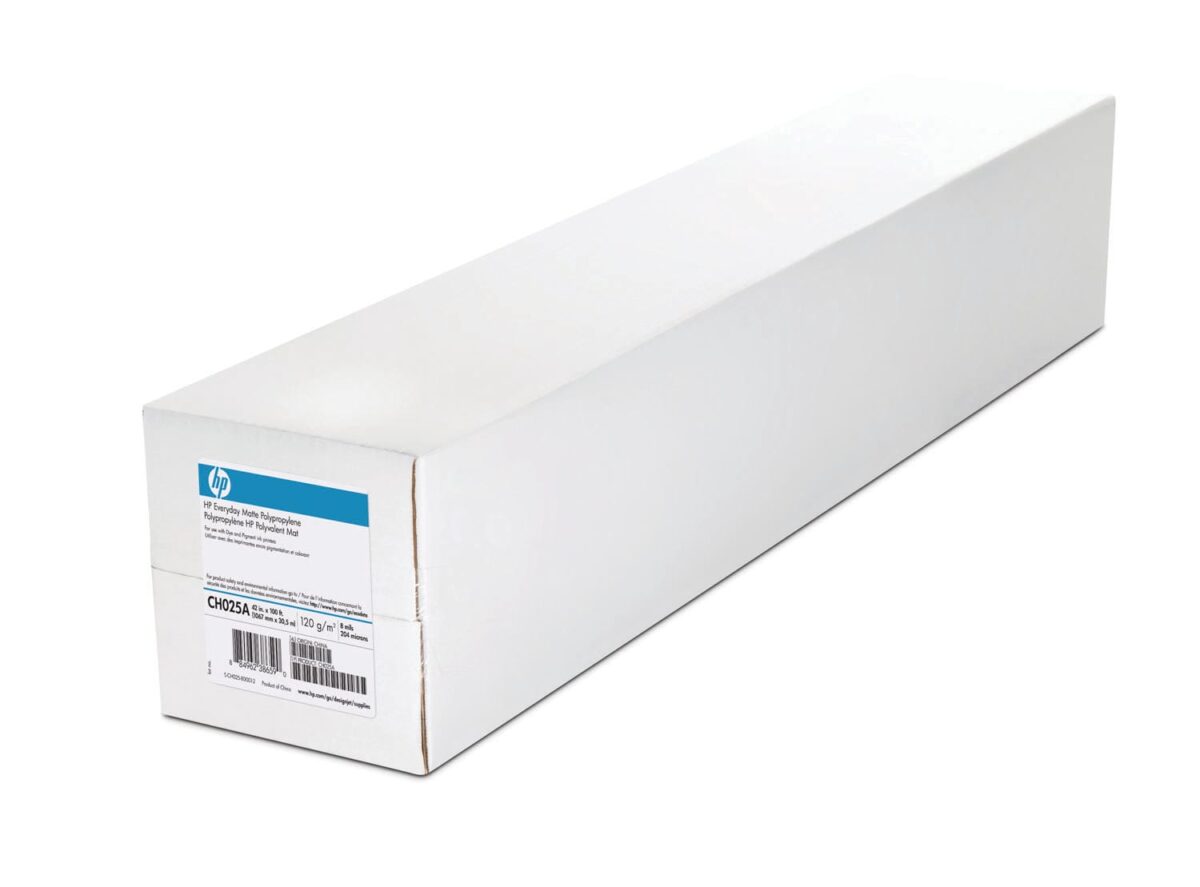 HP Everyday Polypropylen matt 31m CH025A DesignJet 2 x 42 Zoll – Hochwertig & günstig bei ShopDeca