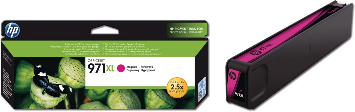 HP Tintenpatrone 971XL magenta CN627AE OfficeJet Pro X451/576 6600 S. – Hochwertig & günstig bei ShopDeca