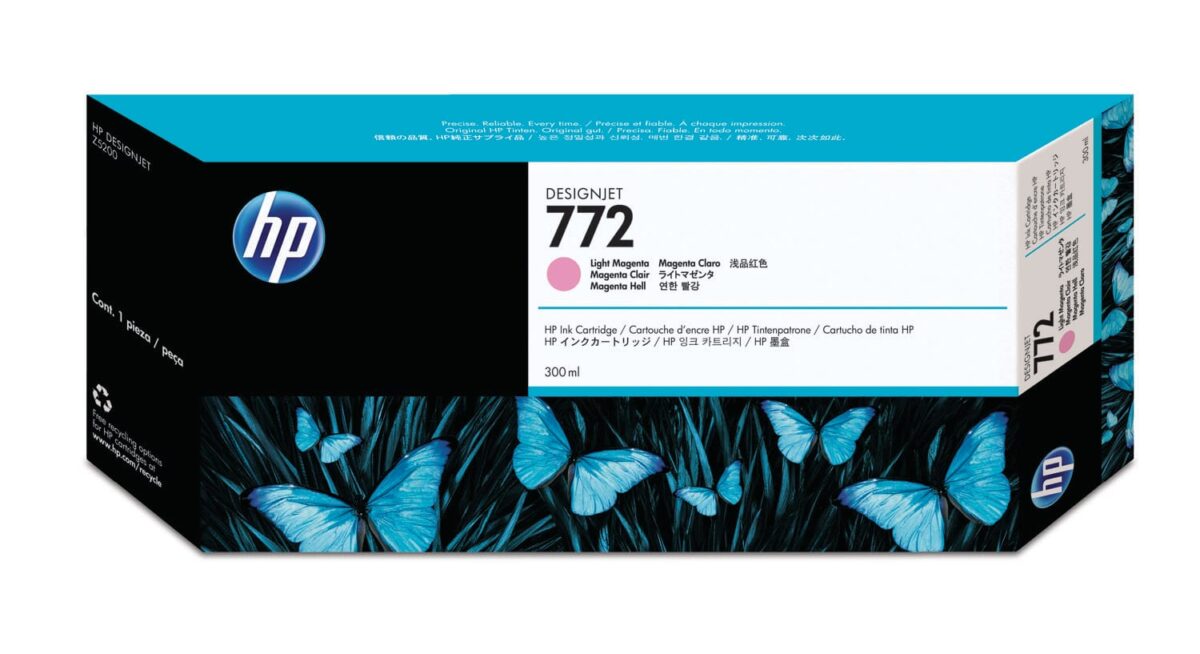HP Tintenpatrone 772 light mag. CN631A DesignJet Z5200 300ml – Hochwertig & günstig bei ShopDeca