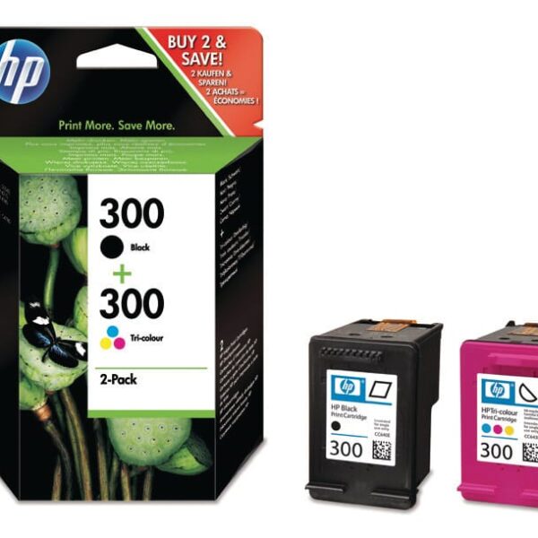 HP Combopack 300 BK/color CN637EE DeskJet D2560 200/165 Seiten