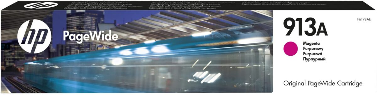 HP PW-Warenkorbridge 913A magenta F6T78AE PageWide Pro 352/452 3000 S. – Hochwertig & günstig bei ShopDeca