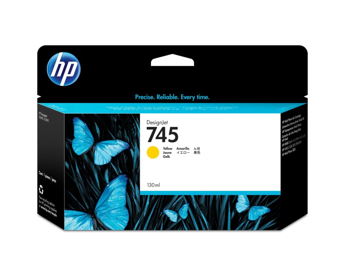 HP Tintenpatrone 745 yellow F9J96A DesignJet Z5600 130ml – Hochwertig & günstig bei ShopDeca