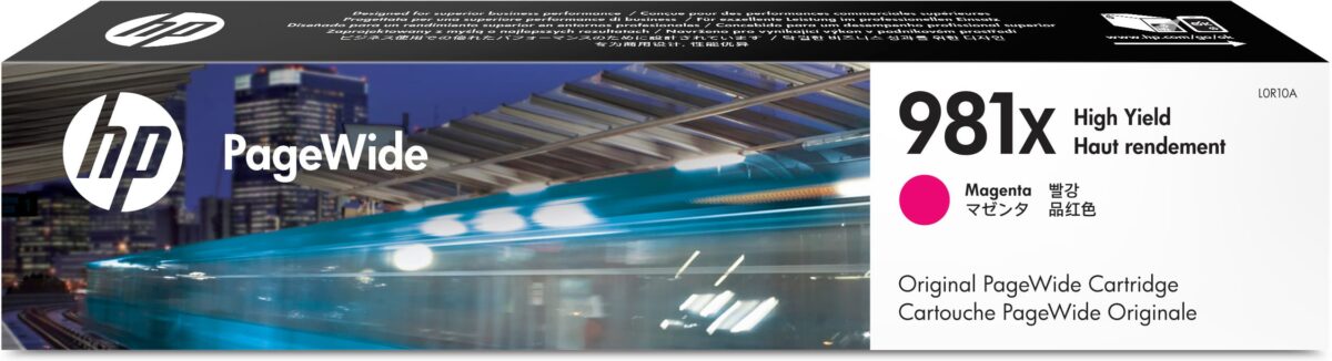 HP Tintenpatrone 981X magenta L0R10A PW Enterprise 556 10'000 S. – Hochwertig & günstig bei ShopDeca