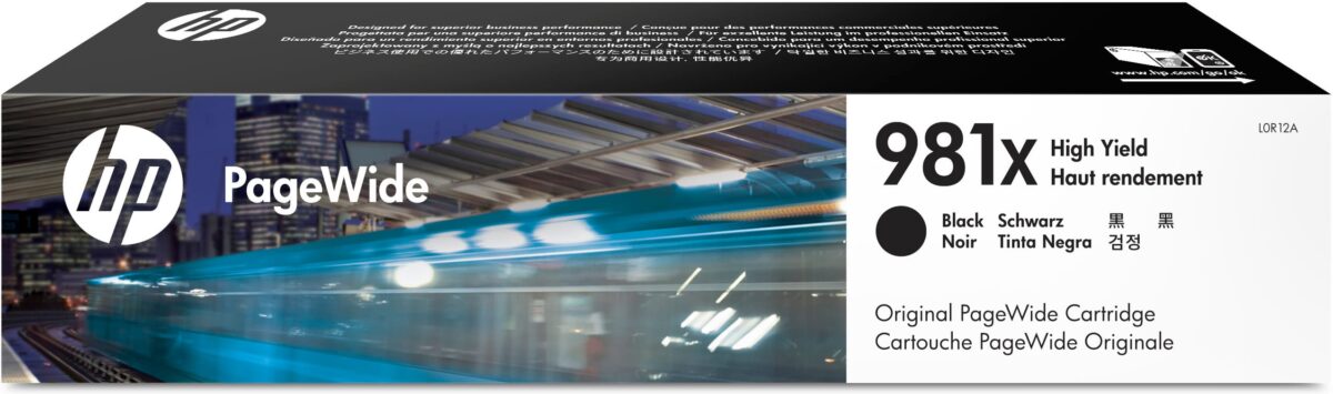 HP Tintenpatrone 981X schwarz L0R12A PW Enterprise 556 11'000 S. – Hochwertig & günstig bei ShopDeca