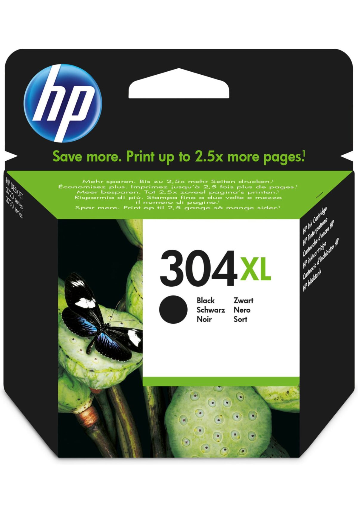 HP Tintenpatrone 304XL schwarz N9K08AE DeskJet 3720/30 300 Seiten – Hochwertig & günstig bei ShopDeca